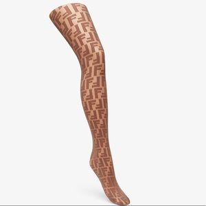 Light Brown Fendi Stockings